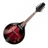 Photo STAGG M50E MANDOLINE ELECTRO REDBURST