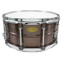 WORLDMAX BKR-6514SH - CAISSE CLAIRE BLACK DAWG 14" X 6.5" BRUSHED RED COPPE