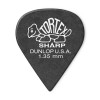 Photo DUNLOP 412P135 - TORTEX SHARP GUITAR PICK 1,35MM X 12