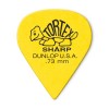 Photo DUNLOP 412P73 - TORTEX SHARP GUITAR PICK 0,73MM X 12