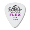 Photo DUNLOP 428P114 - TORTEX FLEX STANDARD GUITAR PICK 1,14MM X 12