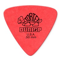 DUNLOP 431P50 - TORTEX TRIANGLE GUITAR PICK 0,50MM X 6