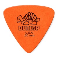 Dunlop 431P60 - Tortex Triangle Guitar Pick 0,60mm X 6