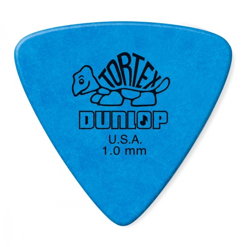 dunlop 431r100 - tortex triangle guitar pick 1,00mm x 72