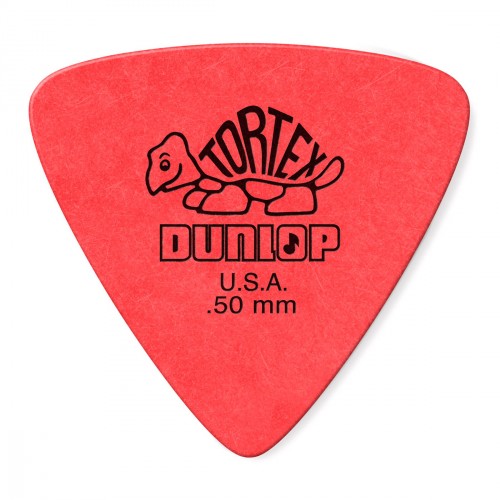 dunlop 431r50 - tortex triangle guitar pick 0,50mm x 72