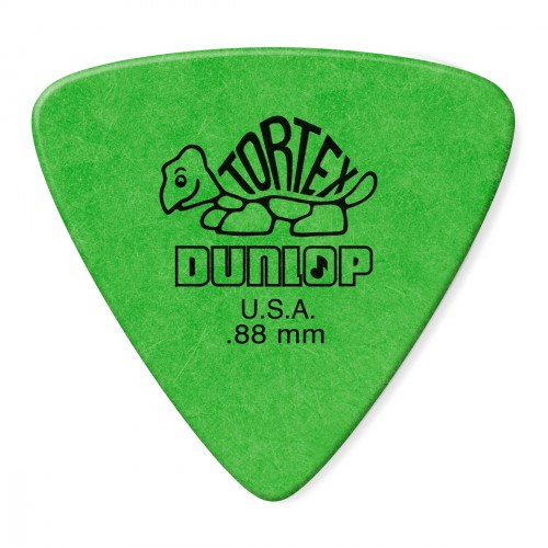 dunlop 431r88 - tortex triangle guitar pick 0,88mm x 72