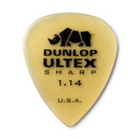 DUNLOP 433P114 - ULTEX SHARP GUITAR PICKS 1,14MM X 6