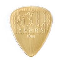 Photo DUNLOP 442P60 - 50TH ANNIVERSARY NYLON GUITAR PICK 0,60MM X 12