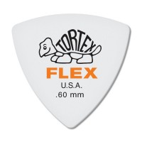 Dunlop 456P60 - Tortex Flex Triangle Guitar Pick 0,60mm X 6