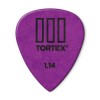 Photo DUNLOP 462P114 - TORTEX TIII GUITAR PICK 1,14MM X 12