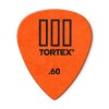 Photo DUNLOP 462P60 - TORTEX TIII GUITAR PICK 0,60MM X 12