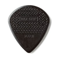 Dunlop 471P3S - Max-Grip Jazz III Stiffo Guitar Pick X 6