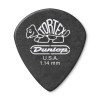 Photo DUNLOP 482P114 - TORTEX PITCH BLACK JAZZ III GUITAR PICK 1,14MM X 12