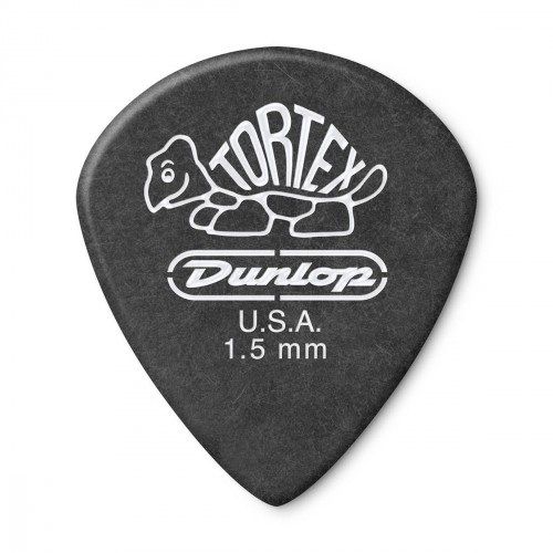 DUNLOP 482P150 - TORTEX PITCH BLACK JAZZ III GUITAR PICK 1,50MM X 12