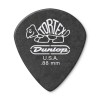 Photo DUNLOP 482P88 - TORTEX PITCH BLACK JAZZ III GUITAR PICK 0,88MM X 12