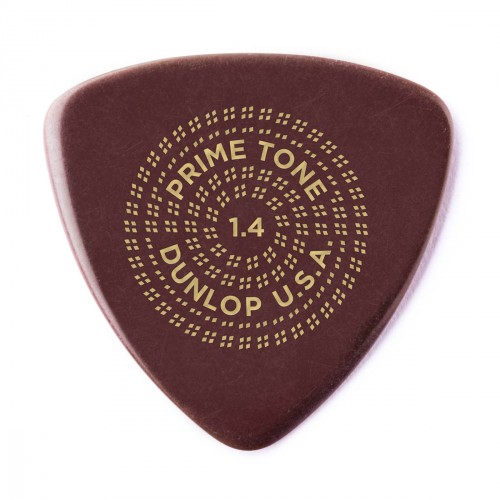 dunlop 513p140 - primetone triangle smooth guitar pick 1,40mm x 3
