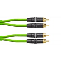 Photo CORDIAL DJ-RCA1.5G - RCA/RCA 1,5M VERT
