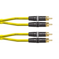 Photo CORDIAL DJ-RCA1.5Y - RCA/RCA 1,5M JAUNE