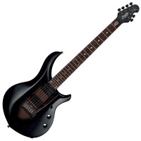 Photo STERLING BY MUSIC MAN JOHN PETRUCCI MAJ100 STEALTH BLACK