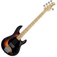 Photo STERLING BY MUSIC MAN STINGRAY RAY5 VINTAGE SUNBURST SATIN