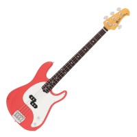 Photo MUSIC MAN CUTLASS BASS - CORAL RED ROSEWOOD
