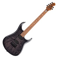 Photo MUSIC MAN JOHN PETRUCCI JP15 QUILT TRANS BLACK BURST