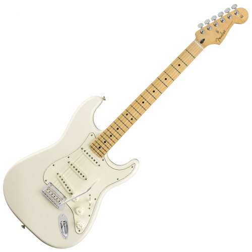 FENDER PLAYER STRATOCASTER POLAR WHITE MN - Guitare électrique