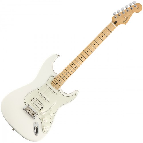 FENDER PLAYER STRATOCASTER HSS POLAR WHITE MN