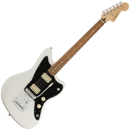 FENDER PLAYER JAZZMASTER POLAR WHITE PF