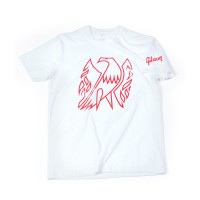 Photo GIBSON T-SHIRT FIREBIRD WHITE SMALL