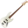 Photo FENDER PLAYER JAZZ BASS POLAR WHITE PF FRETLESS