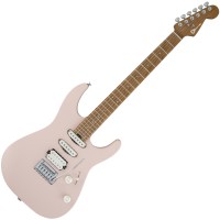 Photo CHARVEL PRO-MOD DK24 HSS 2PT SATIN SHELL PINK