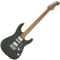 Photo CHARVEL PRO-MOD DK24 HSH 2PT MATTE ARMY DRAB