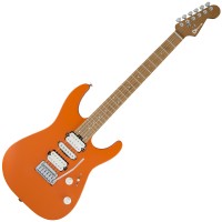 Photo CHARVEL PRO-MOD DK24 HSH 2PT SATIN ORANGE CRUSH