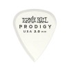 Photo ERNIE BALL 9202 MDIATORS PRODIGY WHITE STANDARD 2,0MM X 6