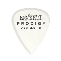 ERNIE BALL 9202 MDIATORS PRODIGY WHITE STANDARD 2,0MM X 6