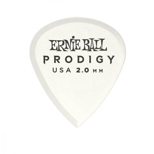 ERNIE BALL 9203 MÉDIATORS PRODIGY WHITE MINI 2,0MM X 6