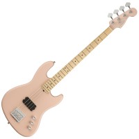 Photo FENDER FLEA JAZZ BASS ACTIVE SHELL PINK MAPLE