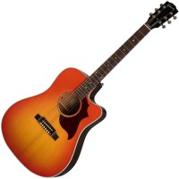 Photo GIBSON HUMMINGBIRD M MAHOGANY LIGHT CHERRY SUNBURST