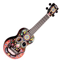 MAHALO MA1SKBK UKULELE CRANE MEXICAIN