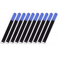 RockBoard Pack 10 Serre-Cble - 50mm X 500mm Blue