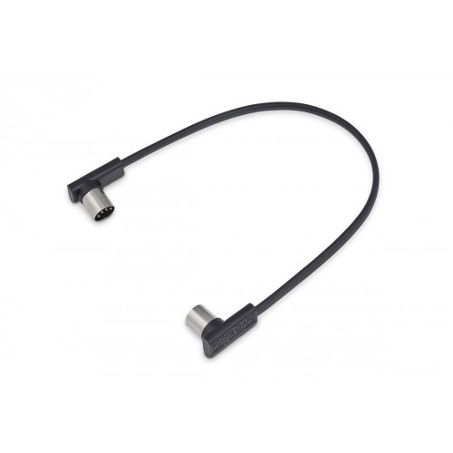 ROCKBOARD CABLE MIDI PLAT 30 CM - BLACK