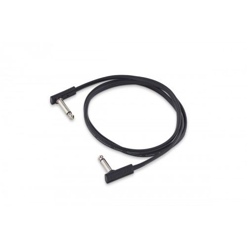 ROCKBOARD CABLE PATCH PLAT 1 M - BLACK