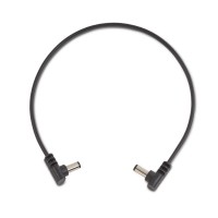 ROCKBOARD FLAT POWER CABLE COUD/COUD 30 CM - BLACK