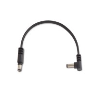 ROCKBOARD FLAT POWER CABLE COUD/DROIT 15 CM - BLACK