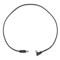 ROCKBOARD FLAT POWER CABLE COUD/DROIT 60 CM - BLACK