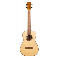 Photo KALA KA-FMBG BARITONE SOLID SPRUCE FLAME MAPLE