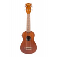 Photo KALA KA-SE SOPRANO SATIN MAHOGANY W/ EQ