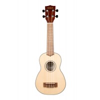 Photo KALA TRAVEL SOPRANO SOLID SPRUCE