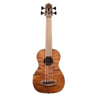 Photo KALA U.BASS EXOTIC MAHOGANY W/EQ RW